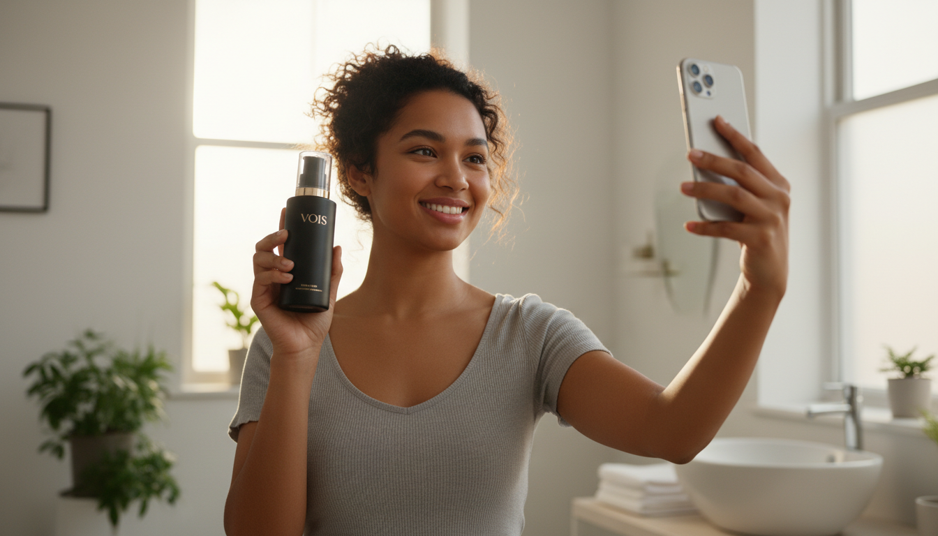 Косметика VOIS предлагает работу UGC-креатора: как децентрализованная модель контента меняет рынок