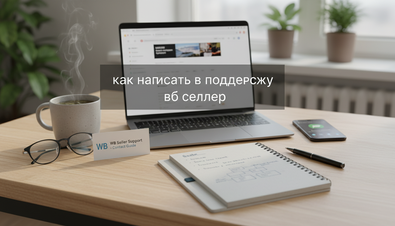 Иллюстрация к статье о как написать в поддержку вб селлер
