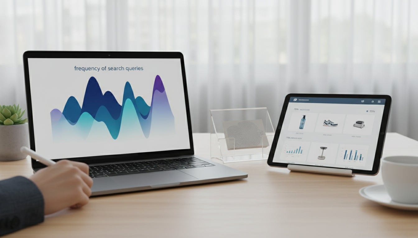 Иллюстрация к статье о частота запросов на вайлдберриз