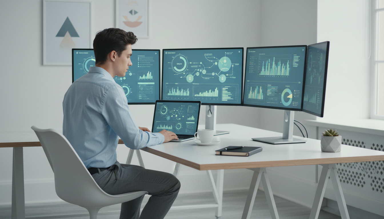 Аналитика поставок на маркетплейс — интерфейс личного кабинета продавца на экране