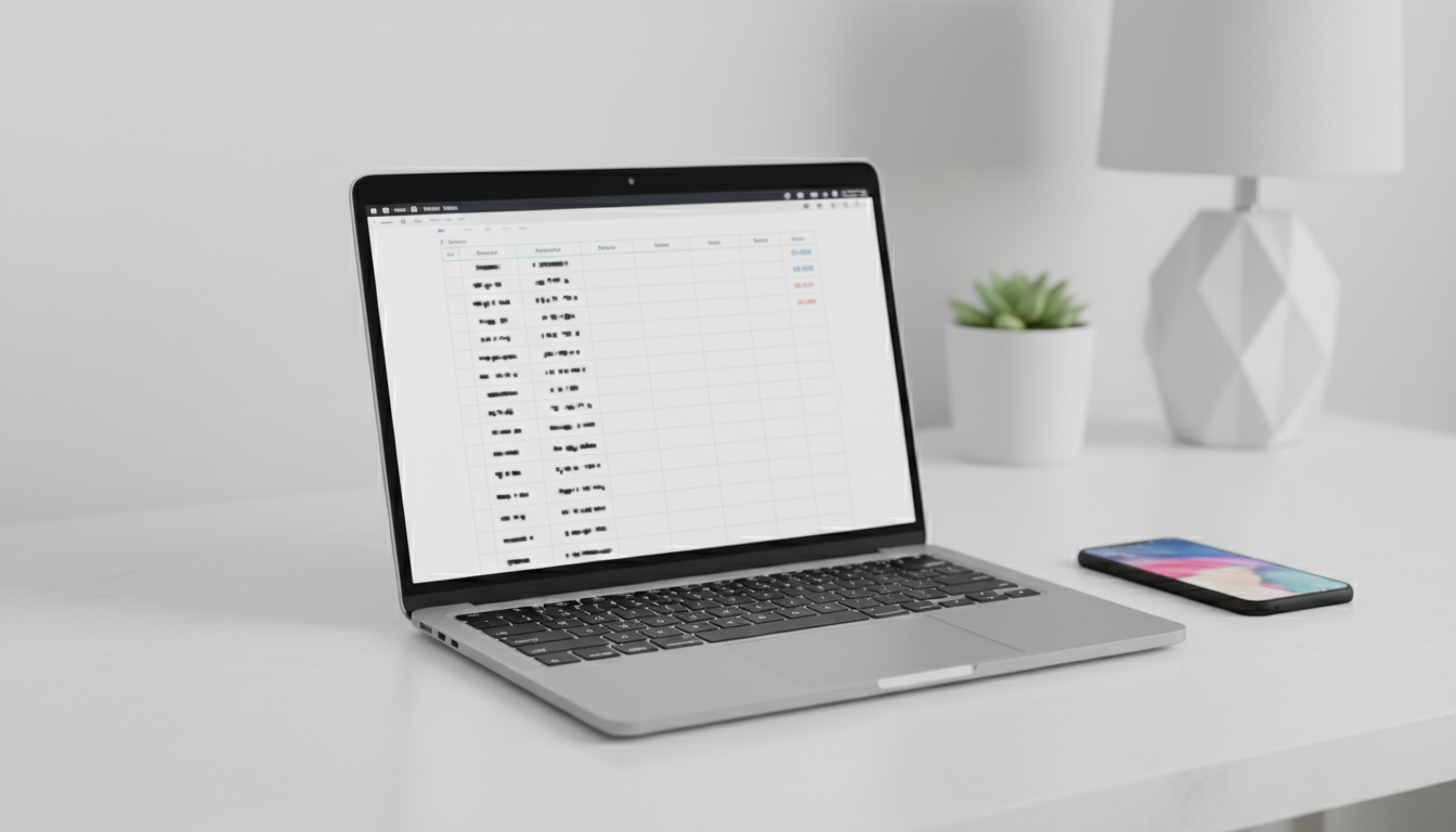 Таблица Excel с артикулами и ценами товаров для массового обновления на маркетплейсе