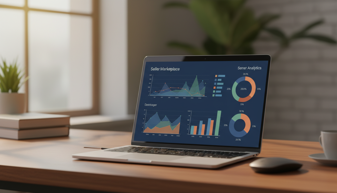 Аналитика продаж на маркетплейсе — графики и таблицы с данными о скидках и комиссиях