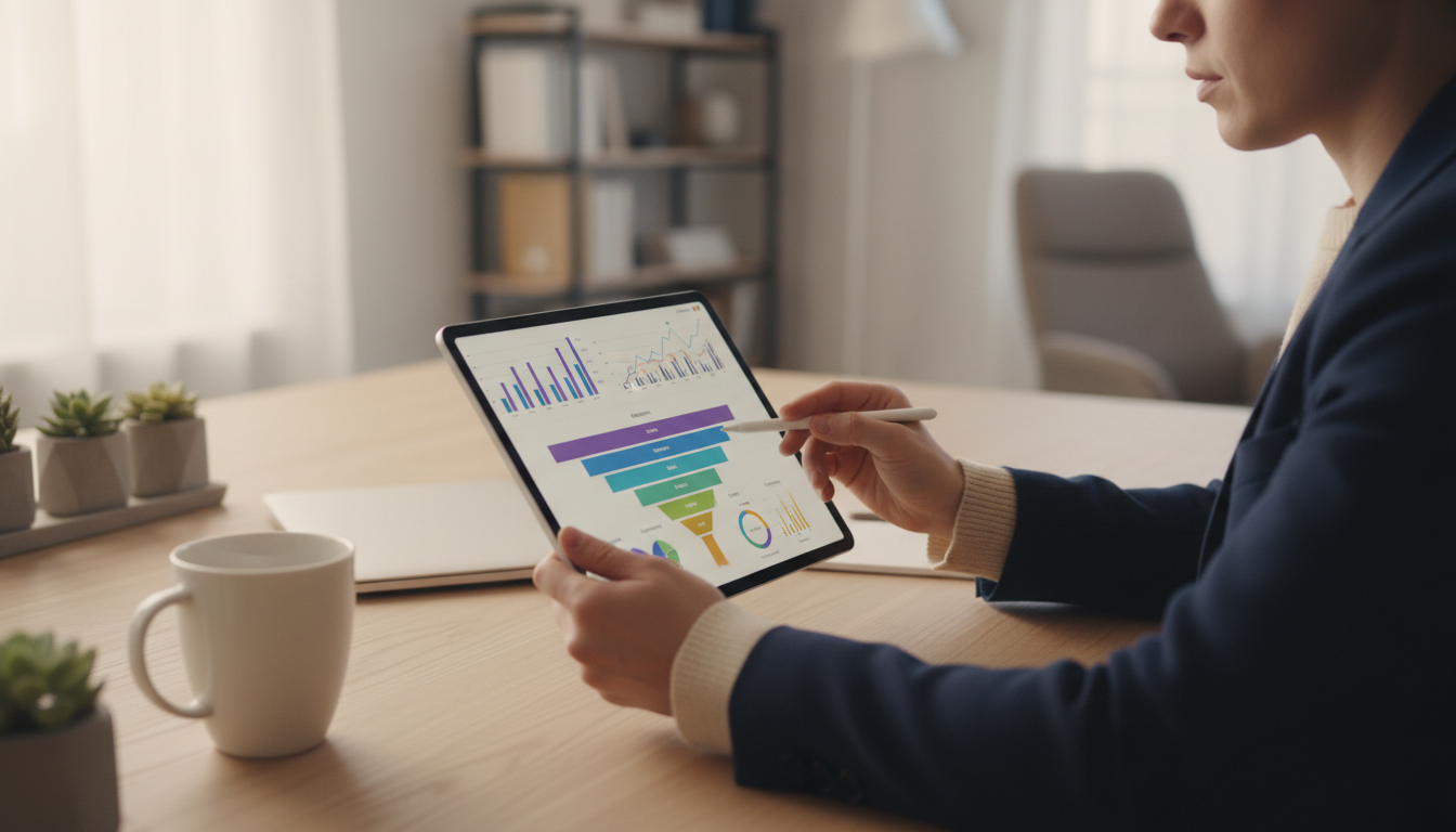 Таблица с метриками конверсии и воронки продаж на маркетплейсе Wildberries