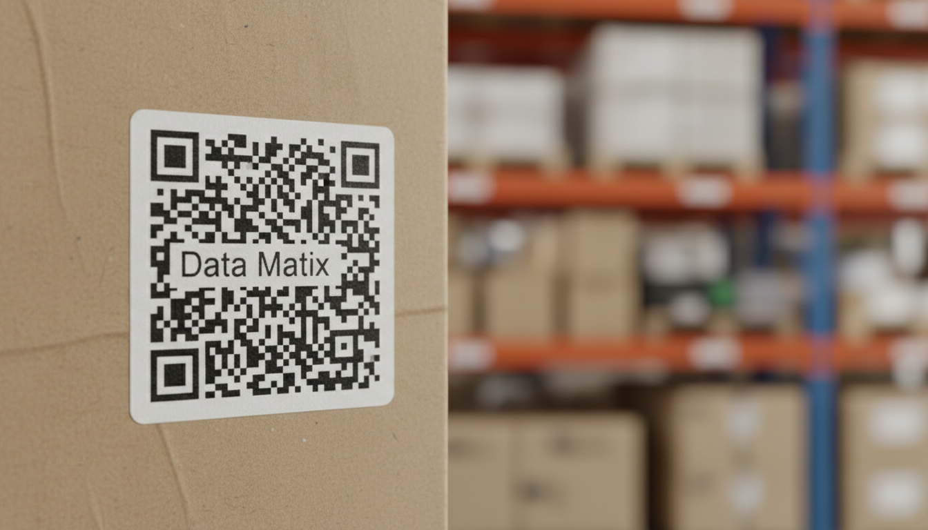 Код DataMatrix системы Честный знак на упаковке товара для Ozon