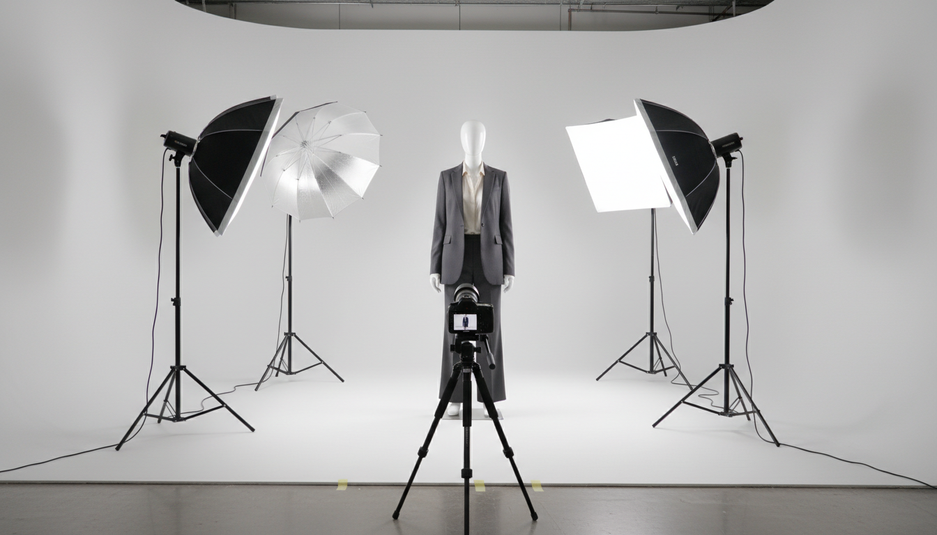 Профессиональная фотосъёмка одежды для карточек товаров на маркетплейсе