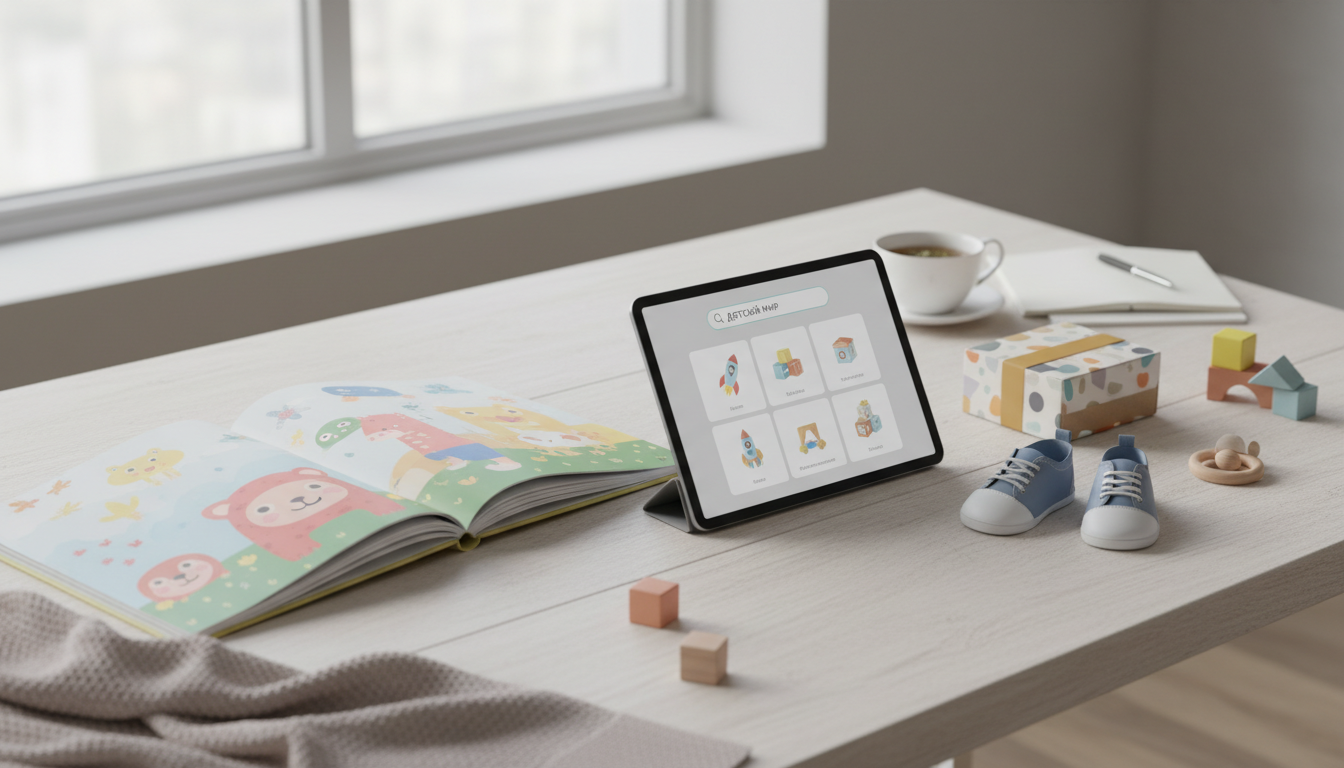 Иллюстрация к статье о как выйти в детский мир маркетплейс