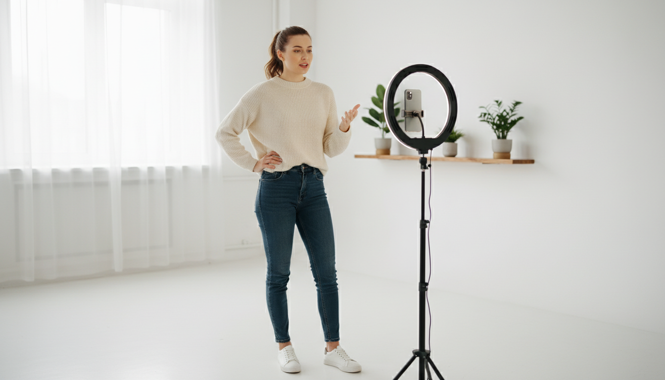 Создание личного бренда эксперта — запись видеоконтента для социальных сетей