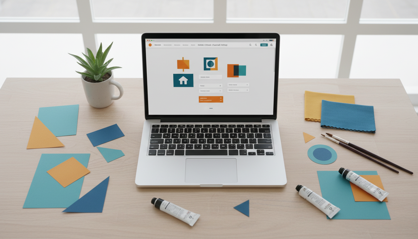 Процесс создания и оформления Telegram-канала на ноутбуке — дизайн аватара и описания