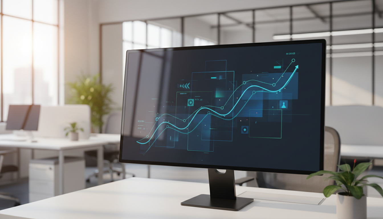 График роста органического трафика при продвижении сайта в гугл по этапам