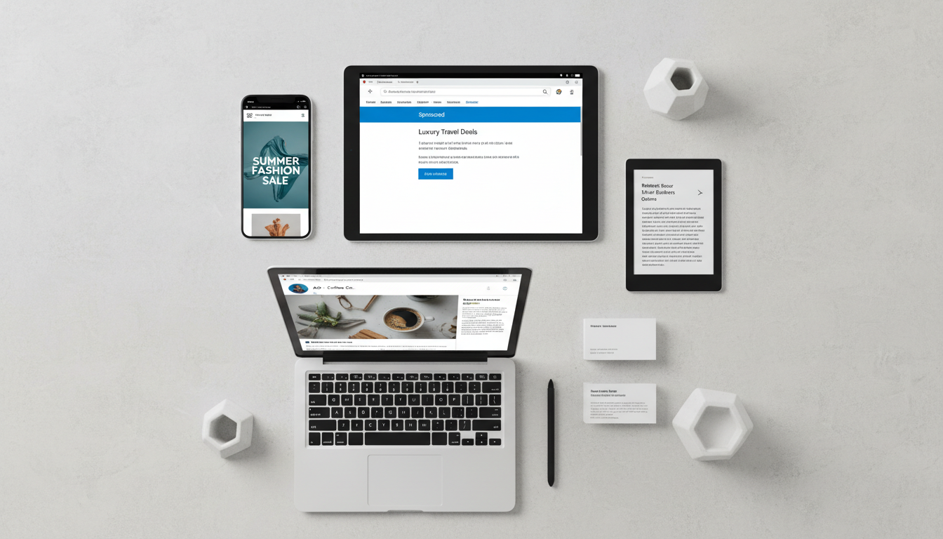 Схема видов контекстной рекламы в Яндекс Директ — поиск, РСЯ и медийная реклама