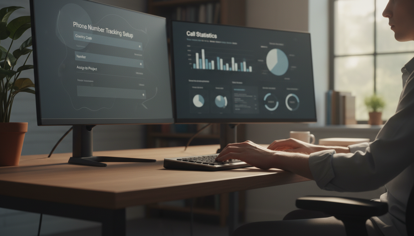 Пошаговая настройка подменного номера телефона для отслеживания рекламы