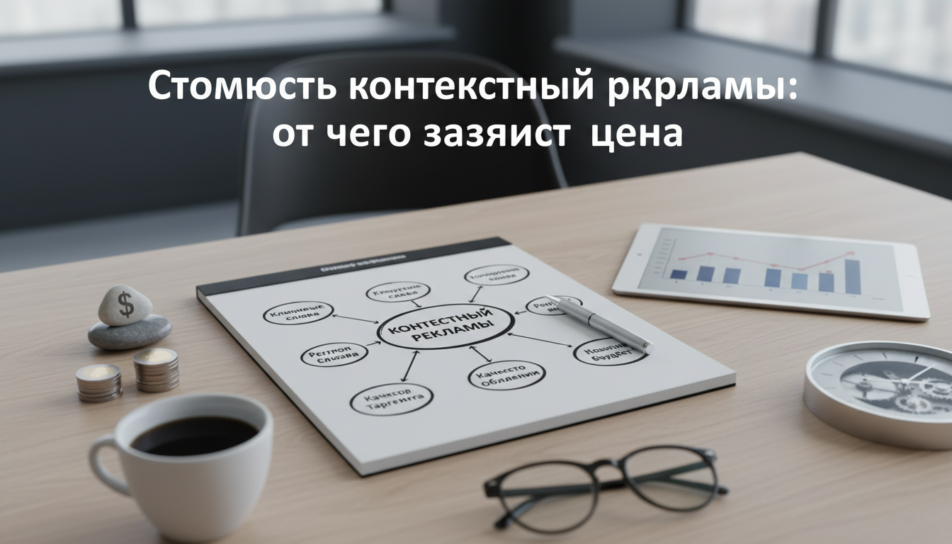 Иллюстрация к статье о Стоимость контекстной рекламы: от чего зависит цена