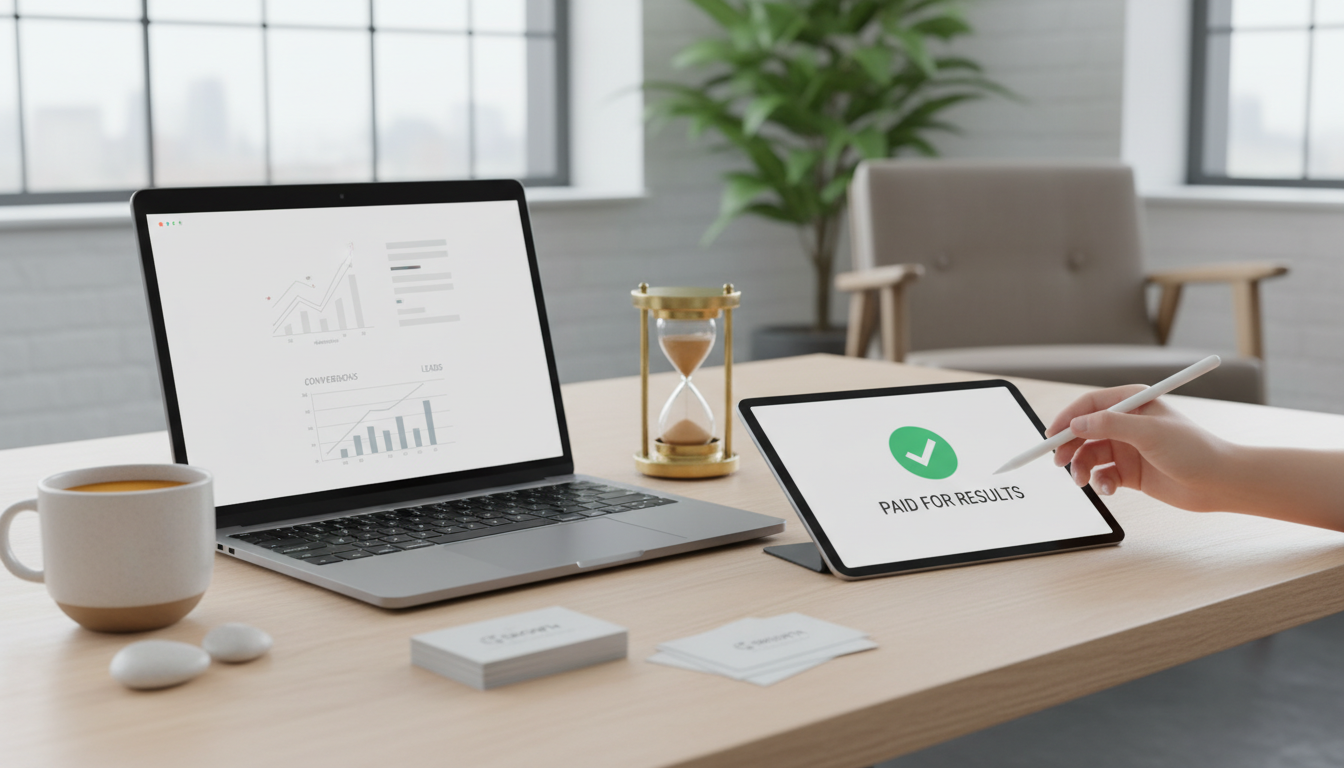 Иллюстрация к статье о Продвижение сайта по лидам: оплата за результат