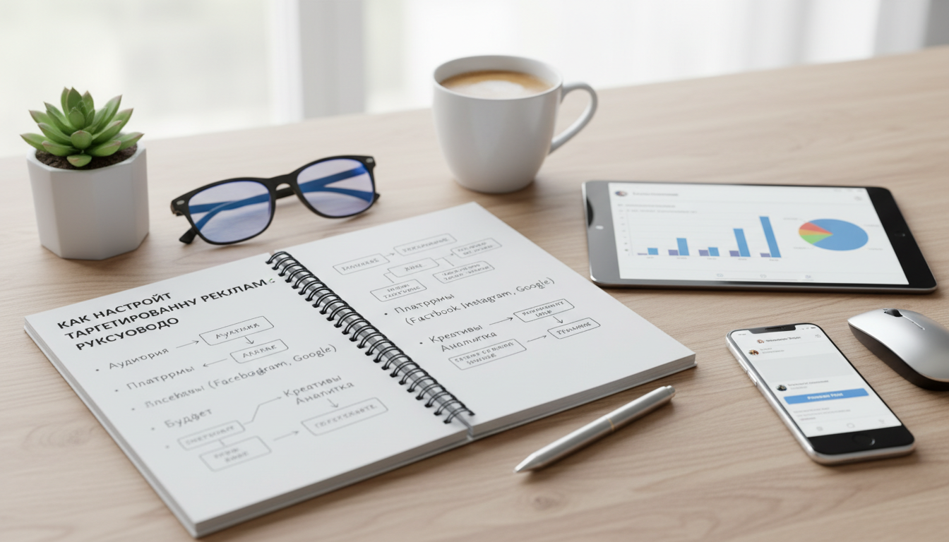 Иллюстрация к статье о Как настроить таргетированную рекламу: руководство