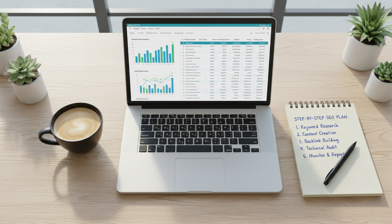 Стратегия SEO-продвижения: пошаговый план для сайта