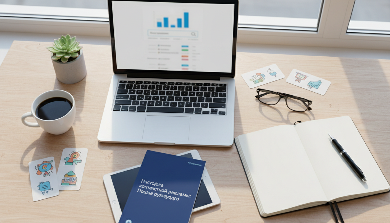 Иллюстрация к статье о Настройка контекстной рекламы: пошаговое руководство