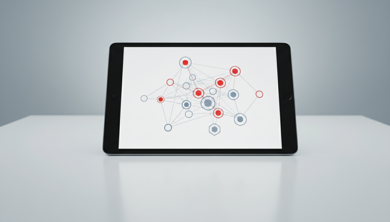 Схема ссылочной сети сайтов с выделенными опасными ссылками — визуализация Минусинска