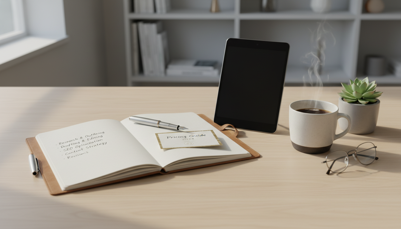 Иллюстрация к статье о Услуги копирайтинга: цены и что входит