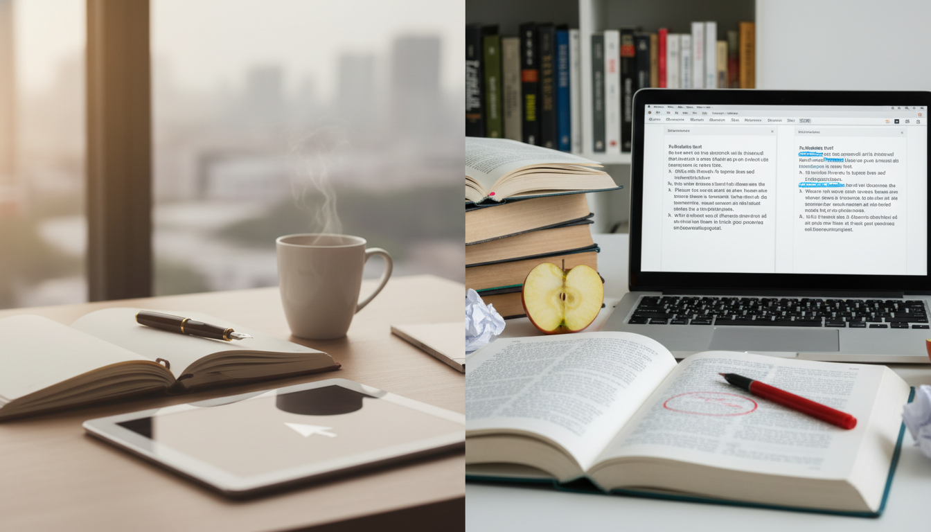 Иллюстрация к статье о Копирайтинг и рерайтинг: в чём разница