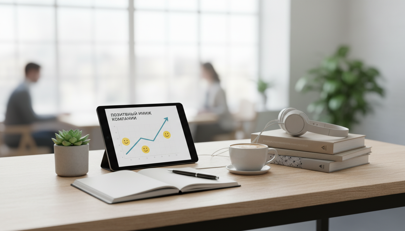 Иллюстрация к статье о Позитивный имидж компании: инструменты и примеры