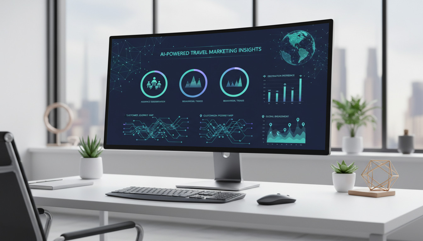 Тренды digital-маркетинга в туризме — интерфейс AI-аналитики и туристические данные