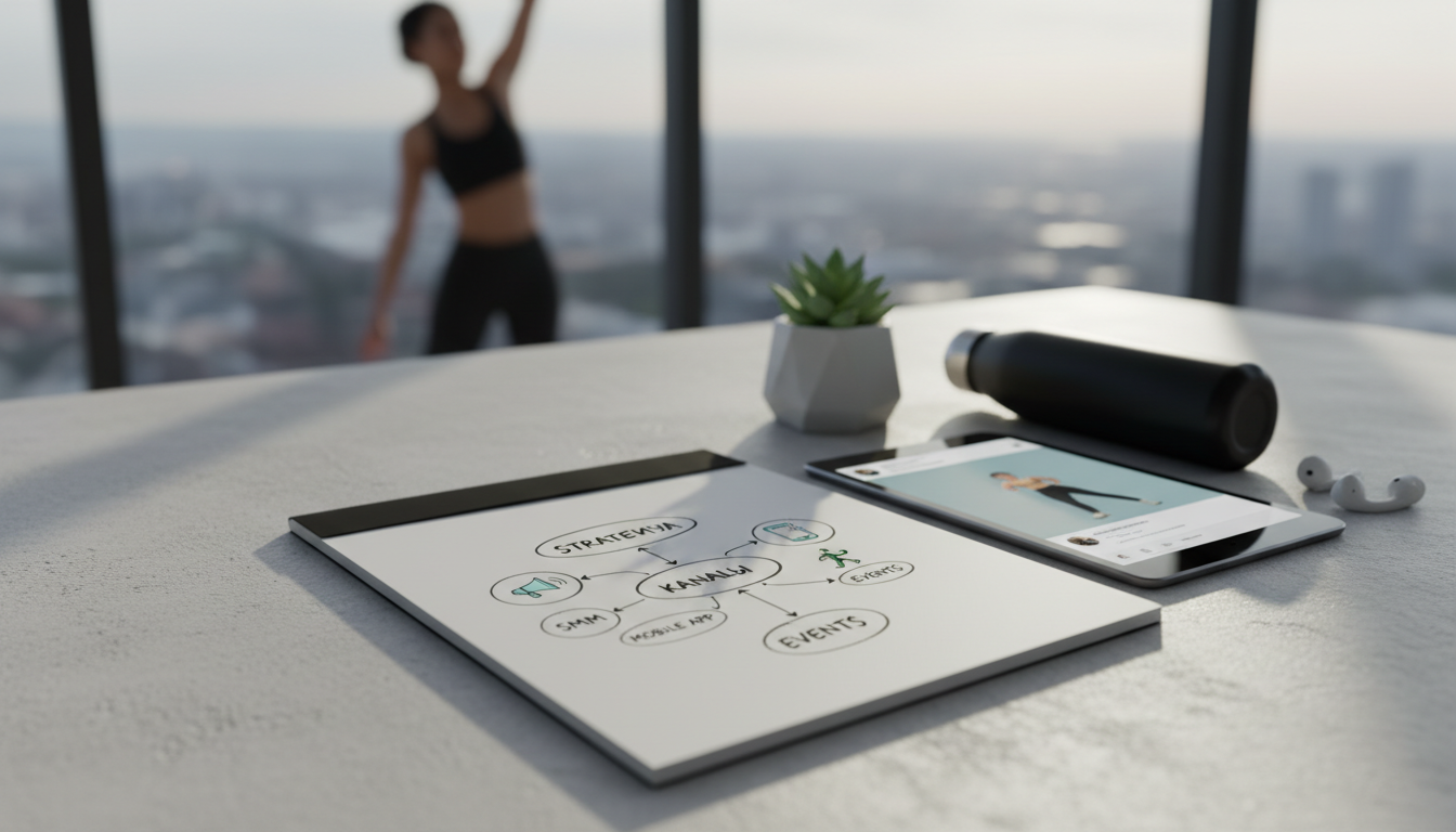 Иллюстрация к статье о Продвижение фитнес-клуба: стратегия и каналы