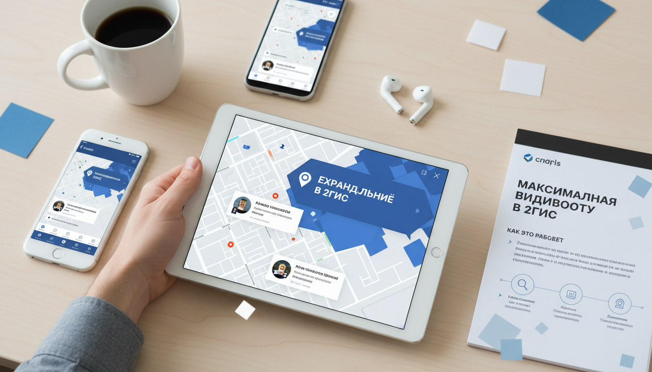 Иллюстрация к статье о Максимальная видимость в 2ГИС как это работает