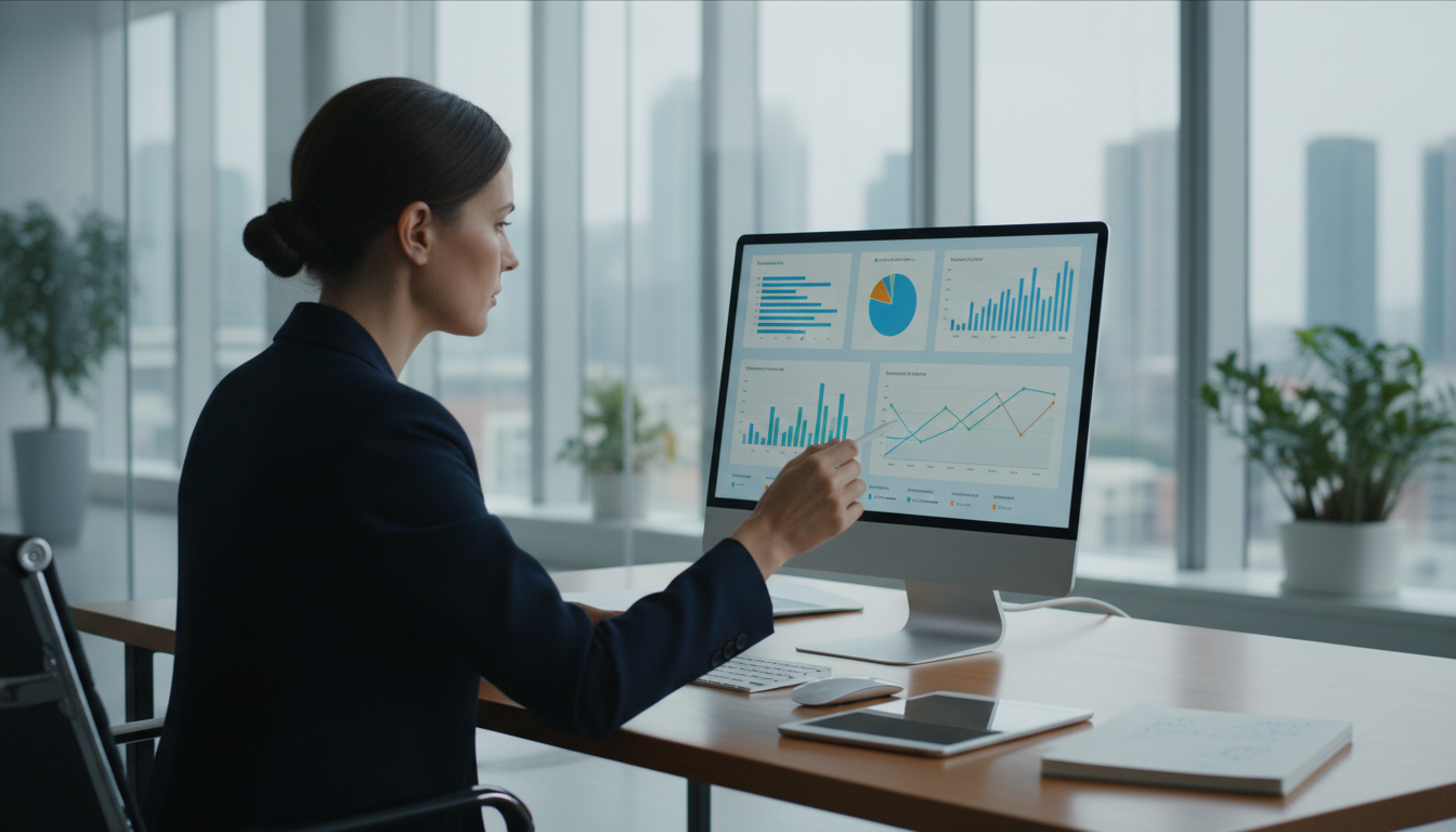 Аналитика и статистика группы ВКонтакте на экране компьютера