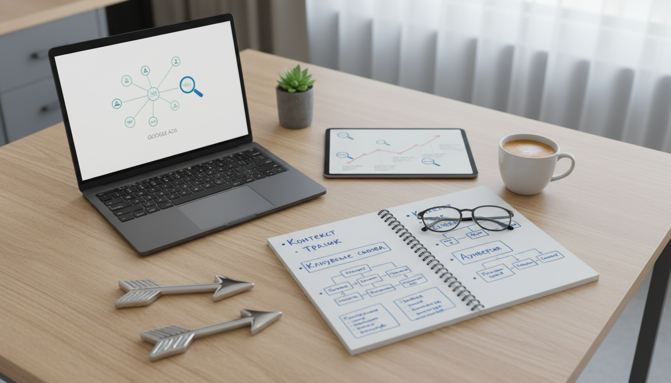 Иллюстрация к статье о Как работает Контекстная реклама в Google Ads