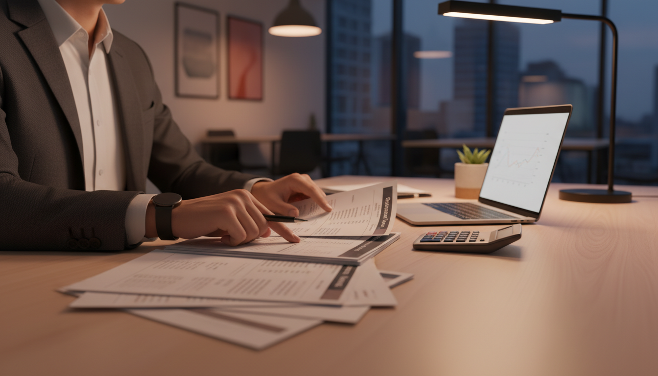 Сравнительная таблица тарифов на подписку 1С на рабочем столе бухгалтера