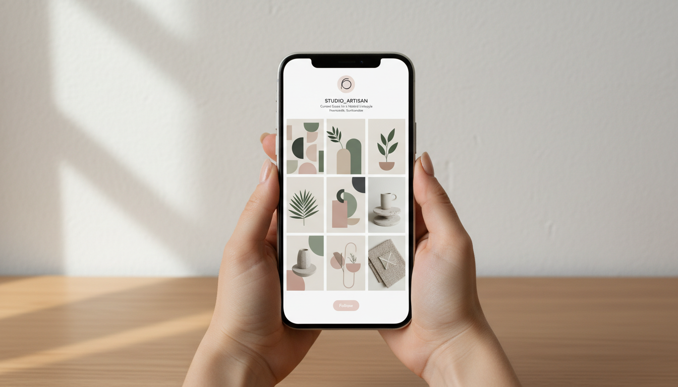 Оформление бизнес-профиля в Инстаграм на смартфоне
