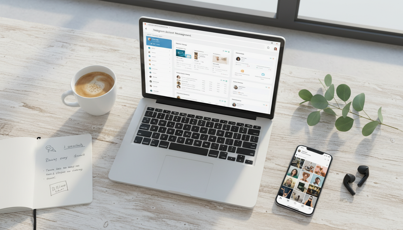 Иллюстрация к статье о Ведение аккаунта в Инстаграм