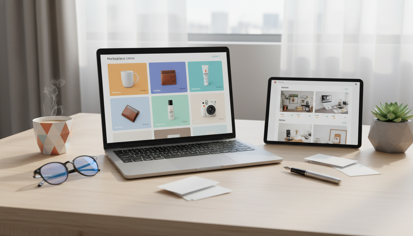 Иллюстрация к статье о Оформление карточек для маркетплейсов под ключ