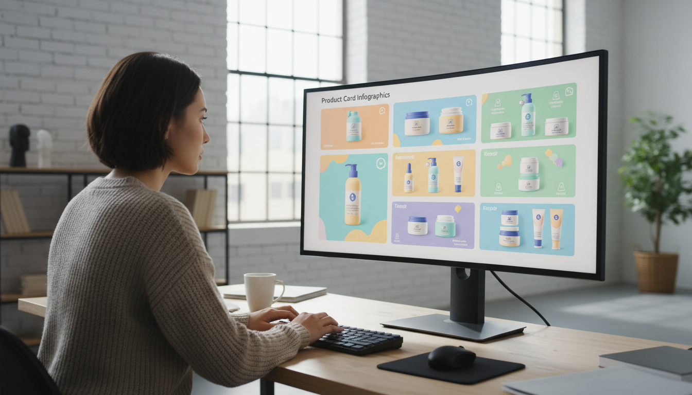 Создание инфографики для карточки товара на Wildberries — дизайн и CTR