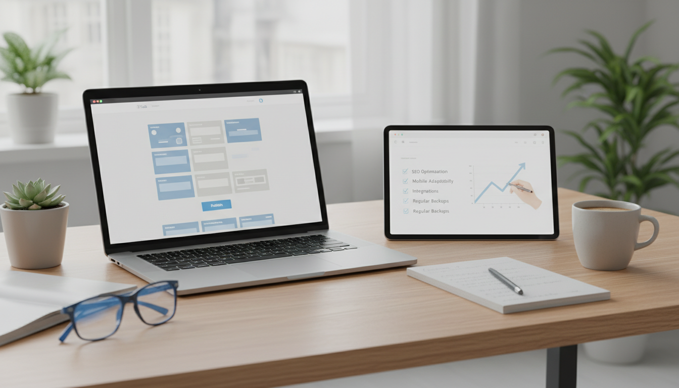 Иллюстрация к статье о Зачем нужна настройка и Поддержка сайта на Tilda?