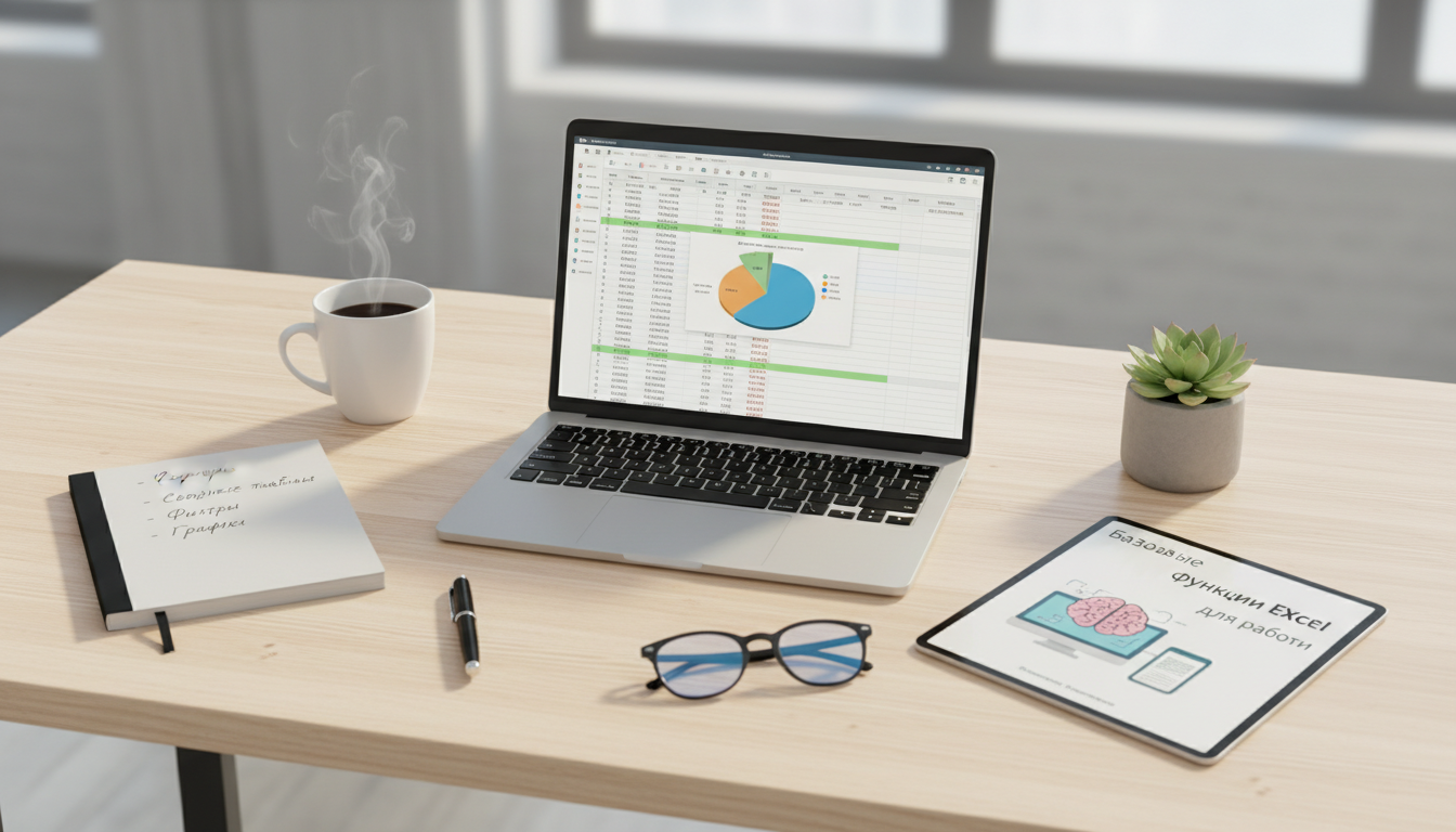 Иллюстрация к статье о Базовые функции Excel для работы