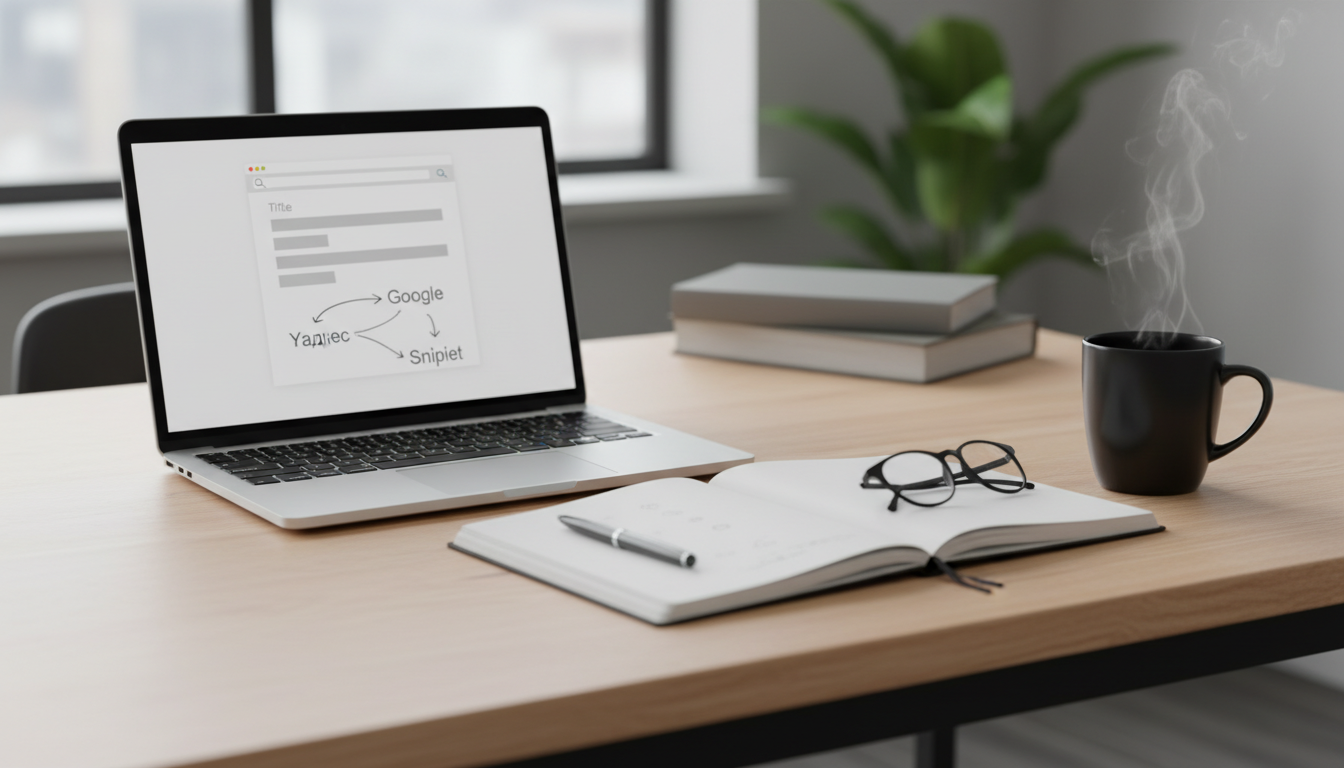 Иллюстрация к статье о Как настроить сниппет для Яндекса и Google: подробное руководство