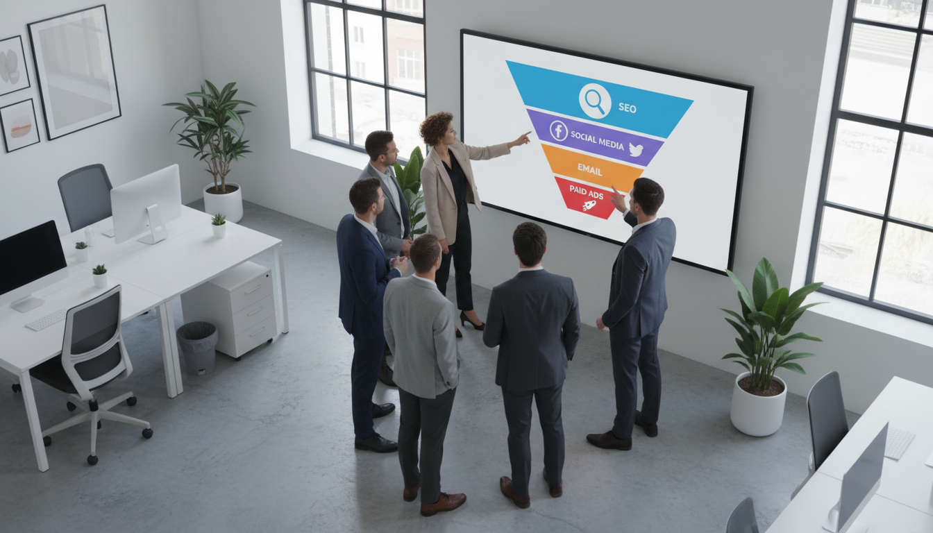 Каналы интернет-маркетинга: SEO, контекстная реклама, SMM, email и контент