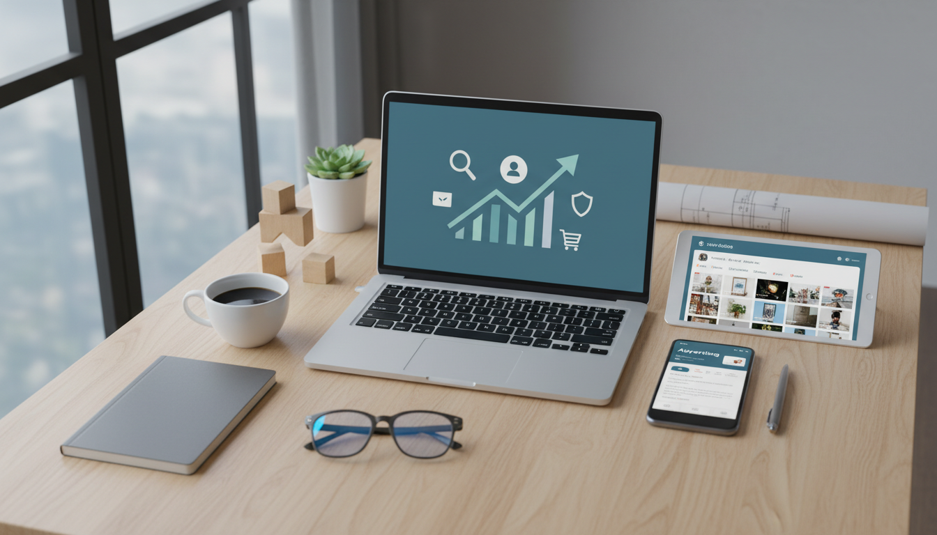 Иллюстрация к статье о ​​Зачем нужно Продвижение интернет-магазинов и как их продвигать