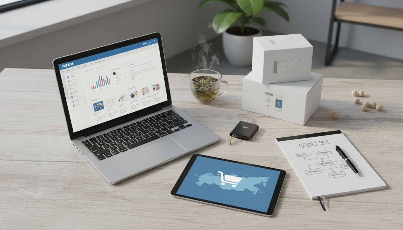 Иллюстрация к статье о Ведение магазина на Ozon под ключ