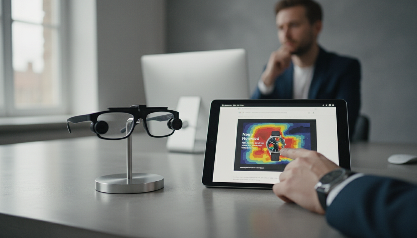 Иллюстрация к статье о Что такое Eye-tracking и как технология применяется в маркетинге?