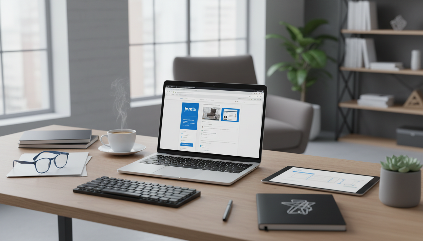 Иллюстрация к статье о Создание сайтов на Joomla