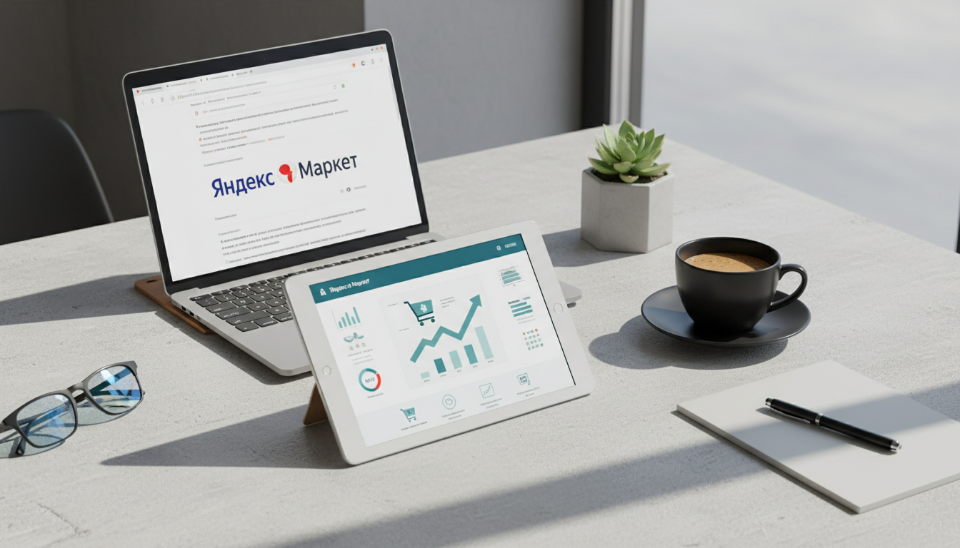 Иллюстрация к статье о Как продвигать карточки товаров на Яндекс Маркет?