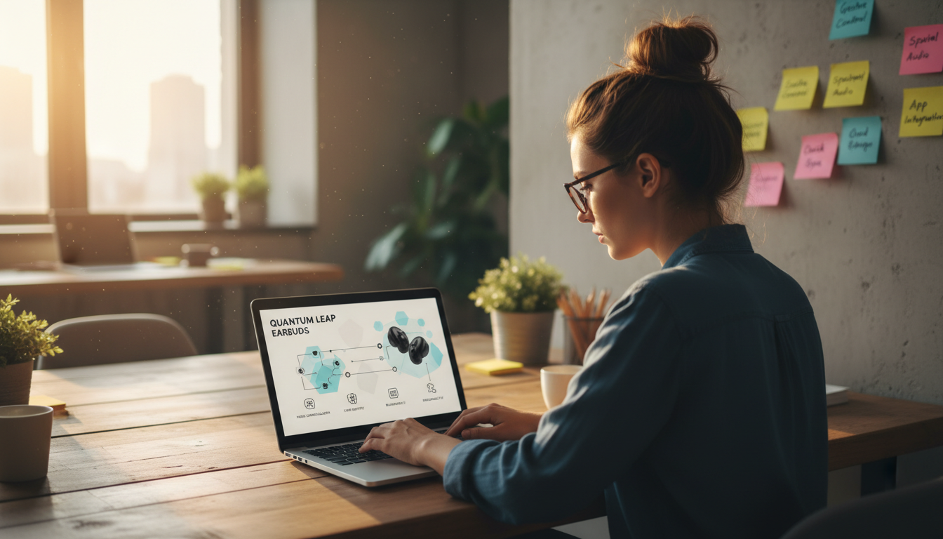 Процесс создания инфографики для карточки товара на маркетплейсе — рабочий стол дизайнера