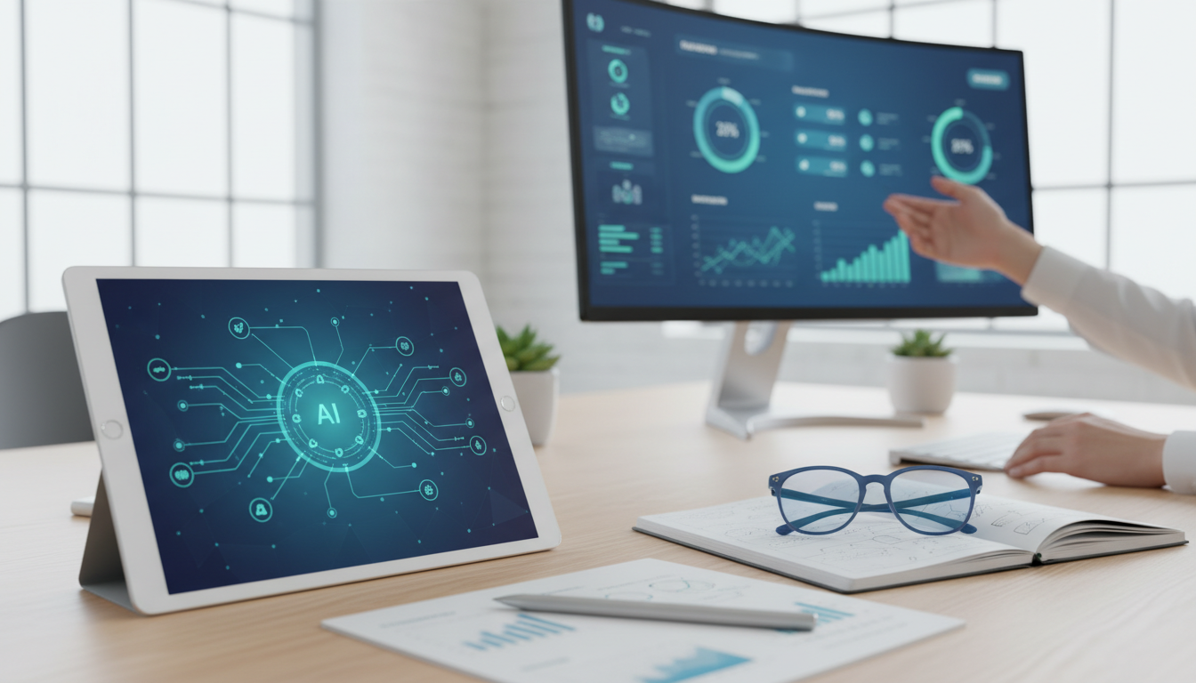 Иллюстрация к статье о ИИ для бизнеса: возможности и решения