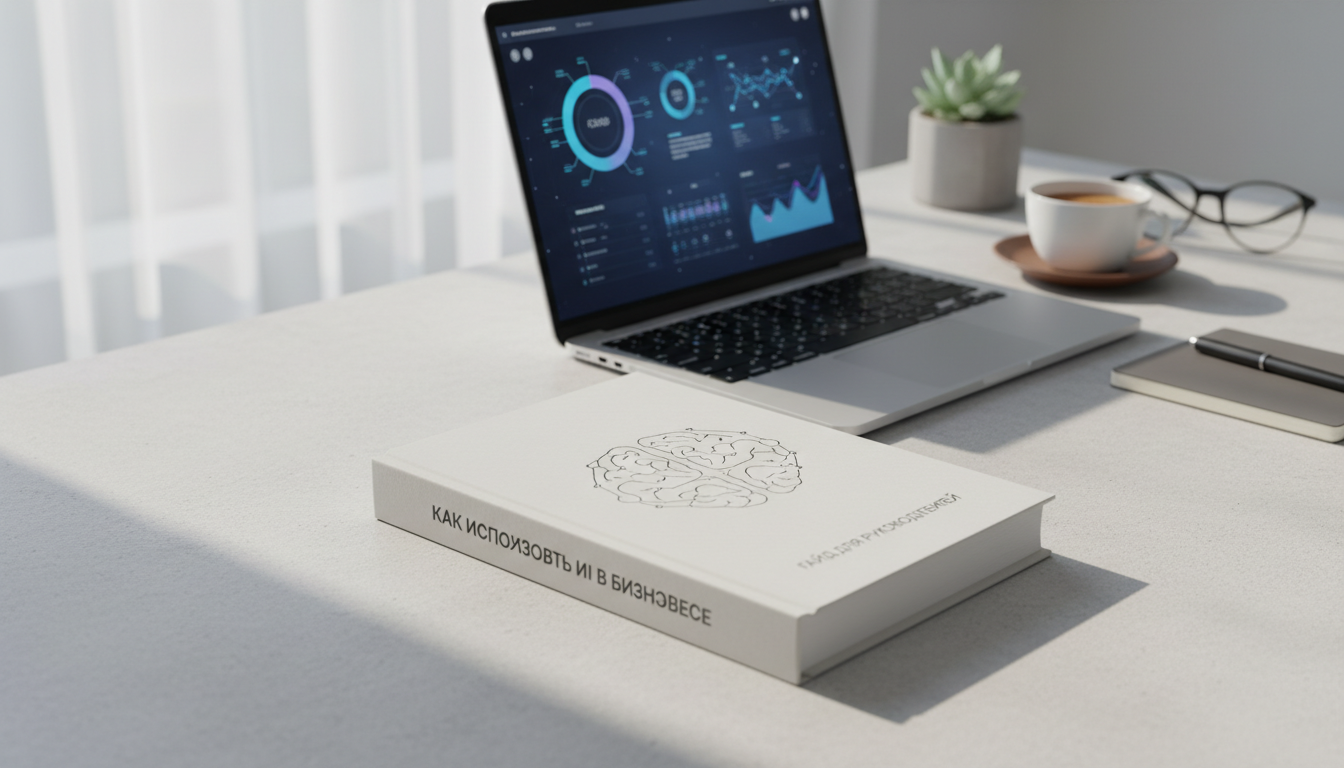 Иллюстрация к статье о Как использовать ИИ в бизнесе: гайд для руководителей