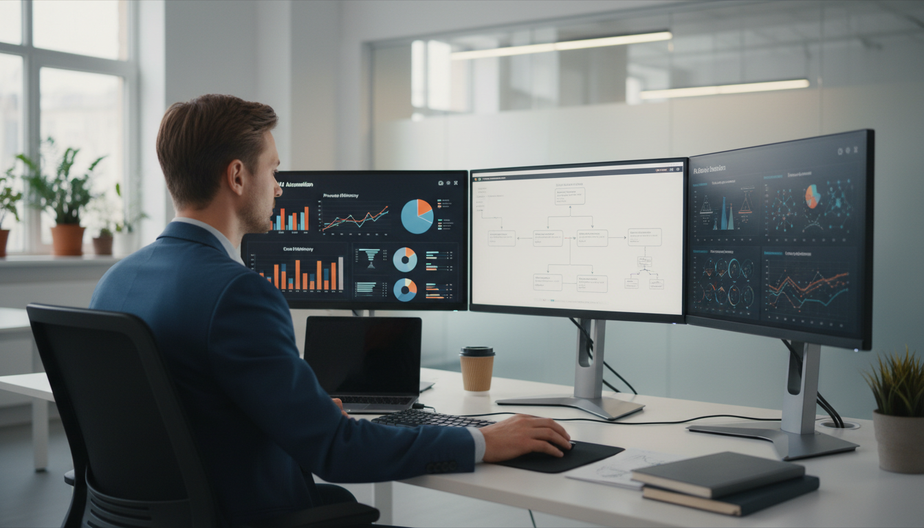 ИИ-автоматизация бизнес-процессов: аналитика данных и машинное обучение в действии