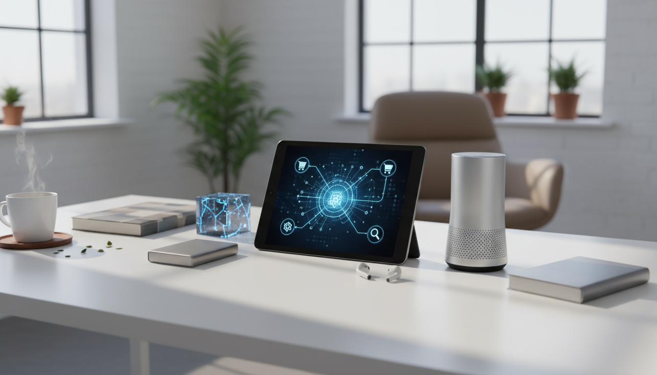 Иллюстрация к статье о Как ИИ помогает бизнесу: конкретные примеры