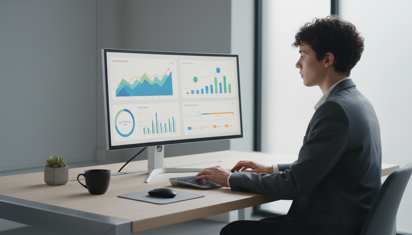 Настройка рекламной кампании на маркетплейсе — интерфейс с графиками и ставками