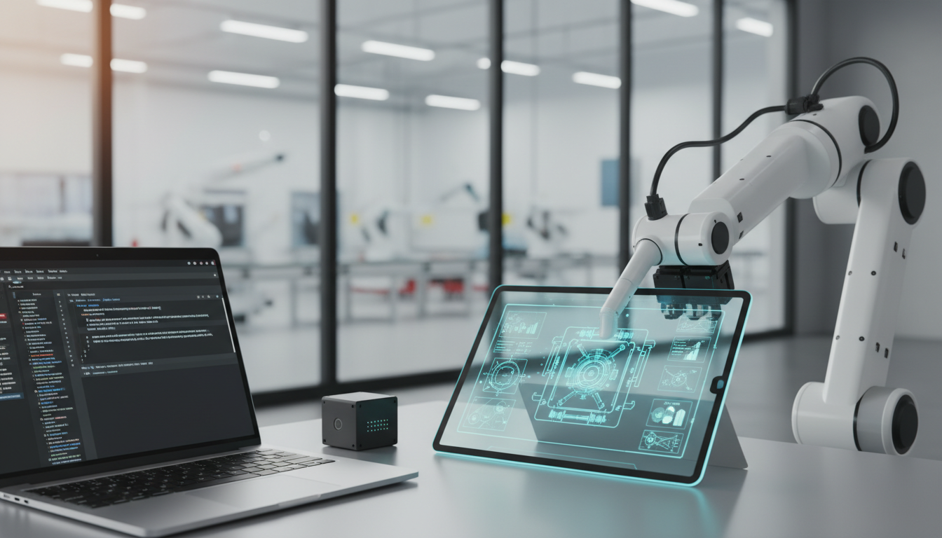 Иллюстрация к статье о ИИ в промышленности: примеры и перспективы